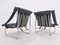 Mid-Century Chrome and Leather Armchairs, 1970s, Set of 2 10