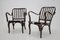 Bentwood Armchairs No. 752 by Josef Frank attributed to Thon, 1950s, Set of 2 4