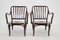 Bentwood Armchairs No. 752 by Josef Frank attributed to Thon, 1950s, Set of 2, Image 6