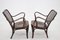 Bentwood Armchairs No. 752 by Josef Frank attributed to Thon, 1950s, Set of 2 8