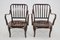 Bentwood Armchairs No. 752 by Josef Frank attributed to Thon, 1950s, Set of 2 7