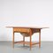 Sewing Side Table by Hans J. Wegner for Andreas Tuk, Denmark, 1950s, Image 3