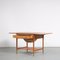 Table d'Appoint Sewing par Hans J. Wegner pour Andreas Tuk, Danemark, 1950s 4