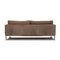 Sofá de tres plazas de cuero marrón de Tommy M para Machalke, Imagen 9