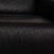 Sessel aus schwarzem Leder von Rolf Benz 3