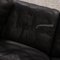 DS 17 Sofa aus schwarzem Leder von De Sede 4
