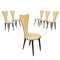 Chairs from Umberto Mascagni, 1950s, Set of 6 1