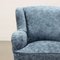 Vintage Armchair in Velvet, 1950s, Image 4