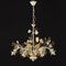 Chandelier in Metal and Lacquered Laminar, Image 1