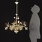 Chandelier in Metal and Lacquered Laminar 2