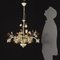 Chandelier in Metal and Lacquered Laminar, Image 2