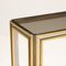 Italian Console Table in Brass, 1970s, Image 3
