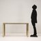 Italian Console Table in Brass, 1970s, Image 2
