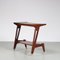 Teak Wooden Radio Table, the Netherlands, 1950s, Image 4