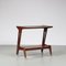 Teak Wooden Radio Table, the Netherlands, 1950s, Image 1