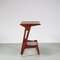 Teak Wooden Radio Table, the Netherlands, 1950s 3