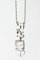 Silver and Rock Crystal Pendant by Jorma Laine, 1973 1