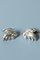 Silver Cufflinks by Olle Ohlsson, 1968, Set of 2, Image 3