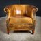 Vintage Chair in Sheep Leather, Image 1