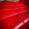 Sofá cama rojo de Roche Bobois, Imagen 11