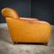 Fauteuil Molinari en Taureau Cognac 7