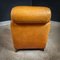 Molinari Armchair in Cognac Bull Leather, Image 5