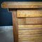 Antique Roller Door Cabinet in Oak, 1920s, Image 15