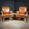 Vintage English Chairs in Leather, Set of 2, Image 9