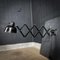 Industrial Scissors Lamp in Black from Wila, 1930s 1