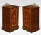 Inlaid Bedside Cabinets, 1890s, Set of 2 1