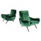 Lady Armchairs by Zanuso for Arflex, 1950s, Set of 2, Image 1