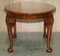 English Dining Table in Hand Carved Walnut with Claw & Ball Feet, 1920s 17