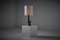 Lampe de Bureau en Céramique Vernie Foncée par D. Lefebvre, France, 1960s 6
