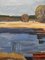 Spring Lake, 1950s, Oil on Canvas, Framed 4