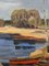 Spring Lake, 1950s, Oil on Canvas, Framed 5