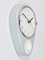 Horloge Murale Grise Mid-Century attribuée à Max Bill pour Junghans, Allemagne, 1950s 16