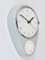 Horloge Murale Grise Mid-Century attribuée à Max Bill pour Junghans, Allemagne, 1950s 5