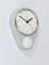 Horloge Murale Grise Mid-Century attribuée à Max Bill pour Junghans, Allemagne, 1950s 6
