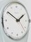 Horloge Murale Grise Mid-Century attribuée à Max Bill pour Junghans, Allemagne, 1950s 4