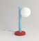 Tube with Globes and Cones Desk Light by Atelier Areti, Image 1