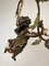 Baroque Bronze Blindfolded Cupido Chandelier Pendant Lamp, 1940s 11