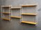 Vintage Wall Shelving Unit by Nisse Strinning for String Ab, 1958, Image 1