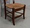 Early 19th Century Directoire Side Chair in Cherrywood and Straw 8