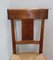 Early 19th Century Directoire Side Chair in Cherrywood and Straw 4