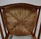 Early 19th Century Directoire Side Chair in Cherrywood and Straw 15