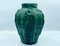 Art Deco Malachite Glass Vase attributed to Artur Pleva for Curt Schlevogt, 1930s, Image 2