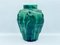 Art Deco Malachite Glass Vase attributed to Artur Pleva for Curt Schlevogt, 1930s 3