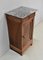 Small Walnut and Marble Bedside Table, 1900s, Image 2
