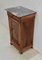 Small Walnut and Marble Bedside Table, 1900s, Image 3