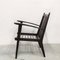 Wooden Skeleton Armchair attributed to Interier Praha, Former Czechoslovakia, 1960s, Image 3
